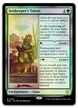 Innkeeper's Talent #180 (Foil) (NM) Bloomburrow BLB Magic MTG - Image 1