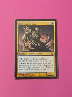 Lich Lord of Unx, MTG, Alara Reborn, 24 - Image 1