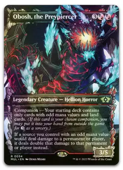 Obosh, the Preypiercer #54 (Foil) (NM) March of the Machine MUL Magic MTG - Image 1