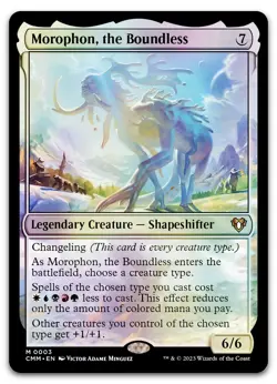 Morophon, the Boundless #3 (Foil) (NM) Commander Masters CMM Magic MTG - Image 1
