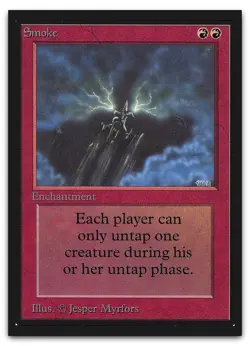 Smoke (CE) (LP) Collector's Edition CED Magic MTG - Image 1