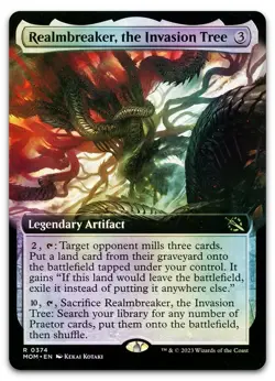 Realmbreaker, the Invasion Tree (Extended Art) (Foil) NM March of the Machine - Image 1