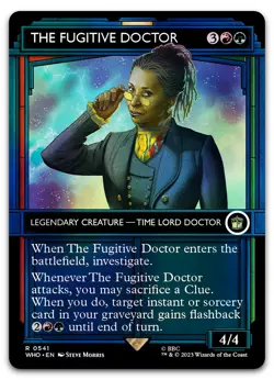 The Fugitive Doctor (Showcase) #541 (Foil) (NM) Doctor Who WHO Magic MTG - Image 1