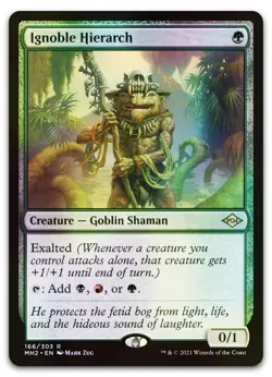 Ignoble Hierarch #166 (Foil) (NM) Modern Horizons 2 MH2 Magic MTG - Image 1