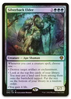 Silverback Elder #177 (Foil) (NM) Dominaria United DMU Magic MTG - Image 1