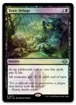 Toxic Deluge #277 (Foil) (NM) Modern Horizons 3 MH3 Magic MTG - Image 1