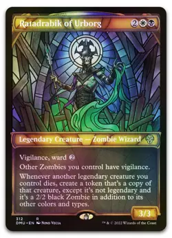 Ratadrabik of Urborg (Showcase) #312 (Foil) (NM) Dominaria United DMU Magic MTG - Image 1