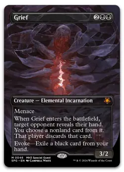 Grief (Borderless) #46 (NM) Special Guests SPG Magic MTG - Image 1