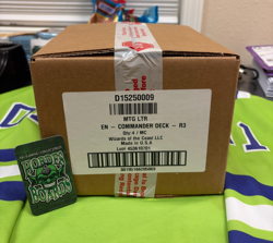 Magic the Gathering-Lord of the Rings Commander Deck Display- Set of 4 Decks 195166205069 - Image 1