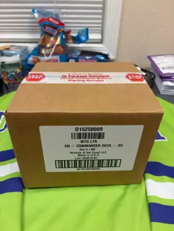 Magic the Gathering-Lord of the Rings Commander Deck Display- Set of 4 Decks 195166205069 - Image 2