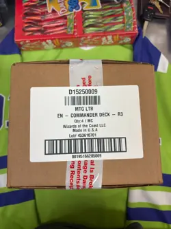 Magic the Gathering-Lord of the Rings Commander Deck Display- Set of 4 Decks 195166205069 - Image 3