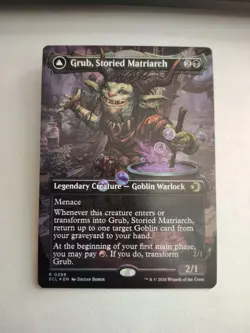 Grub, Storied Matriarch (Borderless) Lorwyn Eclipsed Foil - Image 1