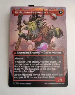 Grub, Storied Matriarch (Borderless) Lorwyn Eclipsed Foil - Image 2