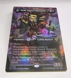 Grub, Storied Matriarch (Borderless) Lorwyn Eclipsed Foil - Image 3