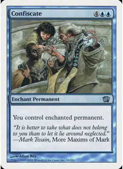 Confiscate 69 MTG NM - 8th Edition - Image 1