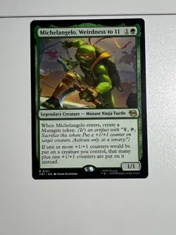 MTG, TMNT | Michelangelo, Weirdness to 11 | #0121 - Image 1