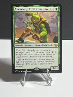 MTG, TMNT | Michelangelo, Weirdness to 11 | #0121 - Image 3