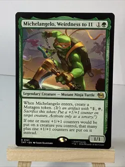 Michelangelo, Weirdness to 11 - Teenage Mutant Ninja Turtles (TMT) #121 - Image 1