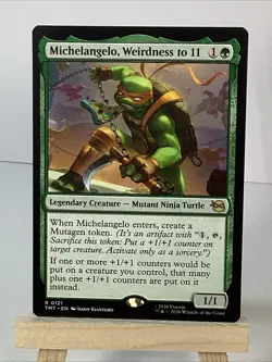 Michelangelo, Weirdness to 11 - Teenage Mutant Ninja Turtles (TMT) #121 - Image 2