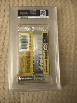 1999 Pokemon Base Set Booster Pack Charizard Sealed Pack PSA 10 Gem Mint Thick - Image 2