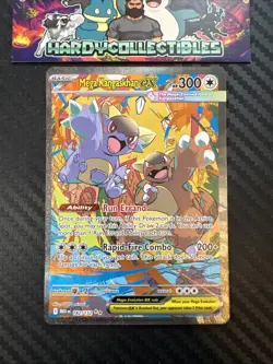 Mega Kangaskhan Ex 182/132 Mega Evolution SIR Mint English Pokemon TCG - Image 1