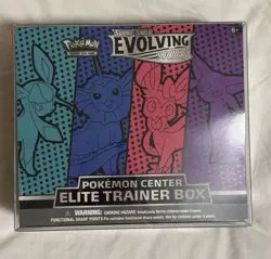 Pokemon Center Evolving Skies Elite Trainer Box Glaceon Vaporeon Sylveon Espeon - Image 1
