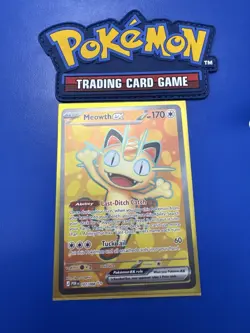 Pokemon TCG Perfect Order Meowth Ex Full Art 107/088 Mint Fresh Pull - Image 3