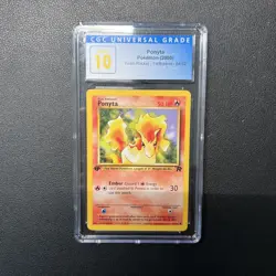 2000 pokemon rocket ponyta #64 1st edition CGC Pristine 10 *POP 32* - Image 1