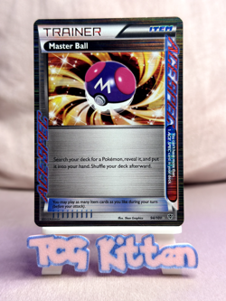Masterball - 94/101 - Ace-Spec - Plasma Blast - Pokemon - 'A' - LP - TCGKITTEN - Image 1