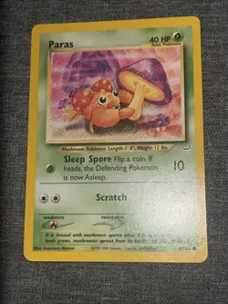 Paras 47/64 Neo Revelation Pokemon NM - Image 1