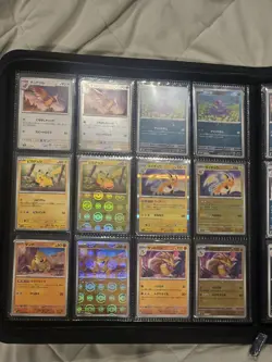 Pokemon 151 Japanese Complete Base Set And Pokeball Reverse 165/165 W/Binder - Image 4