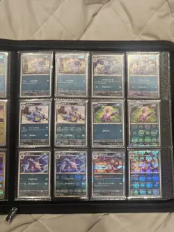 Pokemon 151 Japanese Complete Base Set And Pokeball Reverse 165/165 W/Binder - Image 5