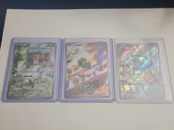 2025 Pokemon S-Chinese Squirtle/ Bulbasaur/ Charmander 097 098 099/SV-P Promo NM - Image 1