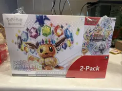 Pokemon TCG Prismatic Evolutions Costco Bundle ETB + Booster Bundle *Sealed* - Image 1