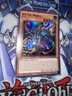 Yu-Gi-Oh! TCG K9-04 Noroi - DOOD-EN025 1st Edition NM Near Mint - Ultra Rare - Image 1