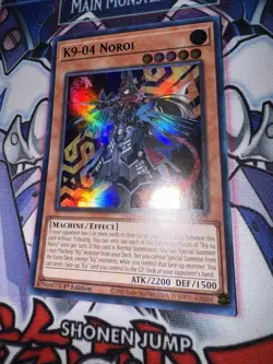 Yu-Gi-Oh! TCG K9-04 Noroi - DOOD-EN025 1st Edition NM Near Mint - Ultra Rare - Image 2