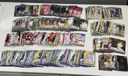 Weiss Schwarz Trial Deck Card Lot - Bakemonogatari Date A Live & More - Image 1