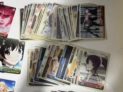 Weiss Schwarz Trial Deck Card Lot - Bakemonogatari Date A Live & More - Image 3