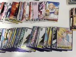 Weiss Schwarz Trial Deck Card Lot - Bakemonogatari Date A Live & More - Image 4
