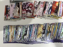 Weiss Schwarz Trial Deck Card Lot - Bakemonogatari Date A Live & More - Image 5