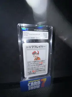 2019 POKEMON PLAYING CARDS JAPANESE TOP PLAYER OLD MAID CGC 10 RC7 - Image 2