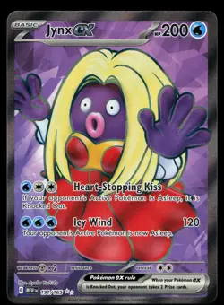 Jynx ex 191/165 Scarlet & Violet 151 Full Art Holo Pokemon Card - Image 1