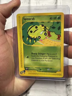 Pokemon TCG Card Spinarak - Aquapolis 111/147 - Common NM Vintage Vtg WOTC - Image 1