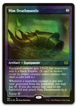 Nim Deathmantle (Foil Etched) #561 (NM) Double Masters 2022 2X2 Magic MTG - Image 1