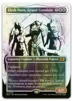 Elesh Norn, Grand Cenobite #3 (Foil) (NM) March of the Machine MUL Magic MTG - Image 1