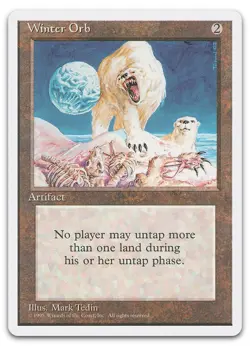 Winter Orb #376 (NM) Fourth Edition 4ED Magic MTG - Image 1