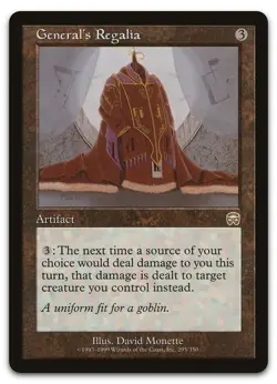 General's Regalia #295 (LP) Mercadian Masques MMQ Magic MTG - Image 1