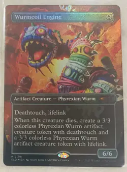 MTG Secret Lair (Play-Doh) - WURMCOIL ENGINE #2196 - FOIL - Image 1