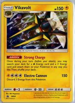 Pokemon Vikavolt SM Promos #SM28 - Image 1