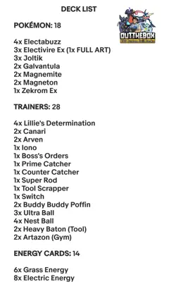 Electivire Ex & Zekrom Ex - Pokemon TCG - OutTheBoxTCG Custom Decks - Image 2